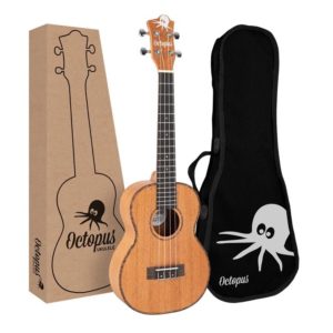 Octopus Mahogany series tenor ukulele with box