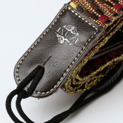 ISUZI UKLL50 Leather Ukulele Strap with front image